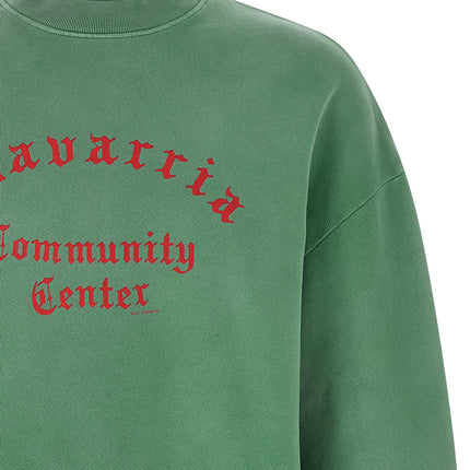 WILLY CHAVARRIA Bicolor Cotton Sweatshirt