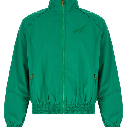 WILLY CHAVARRIA Bicolor Cotton Shell Jacket