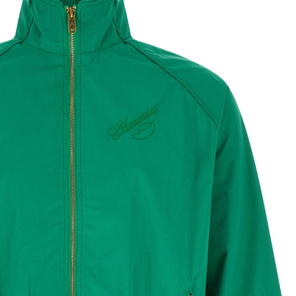 WILLY CHAVARRIA Bicolor Cotton Shell Jacket
