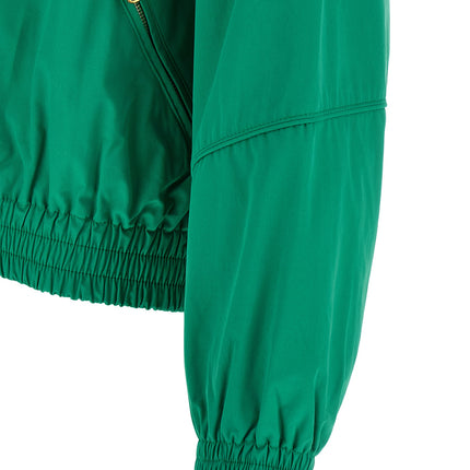 WILLY CHAVARRIA Bicolor Cotton Shell Jacket