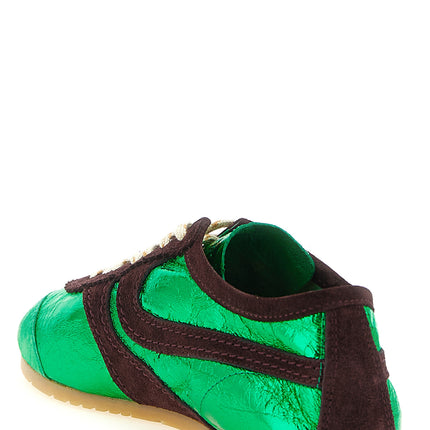 Dries Van Noten Bicolor Lamb Leather Sneakers