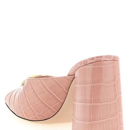 Valentino Garavani Multicolor Calfskin Stiletto Heel Sandals