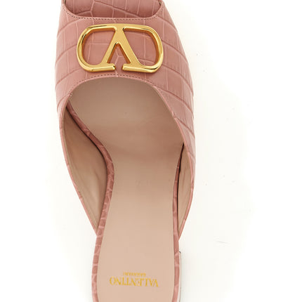 Valentino Garavani Multicolor Calfskin Stiletto Heel Sandals