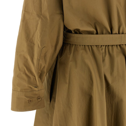 NUDE Bicolor Cotton Midi Dress
