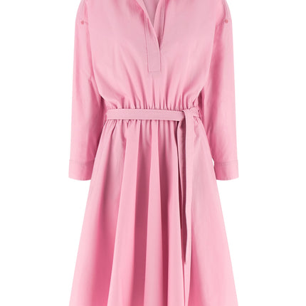 NUDE Multicolor Cotton Midi Dress