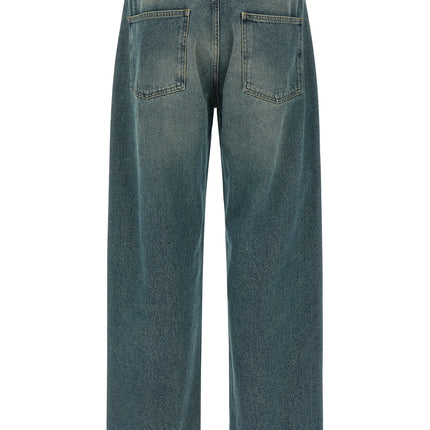 MFPEN Blue Organic Cotton Straight-Leg Jeans