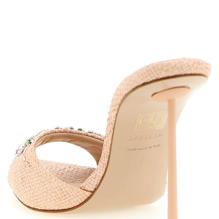 LE SILLA Multicolor Polyamide Stiletto Heel Sandals