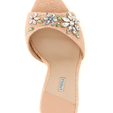 LE SILLA Multicolor Polyamide Stiletto Heel Sandals