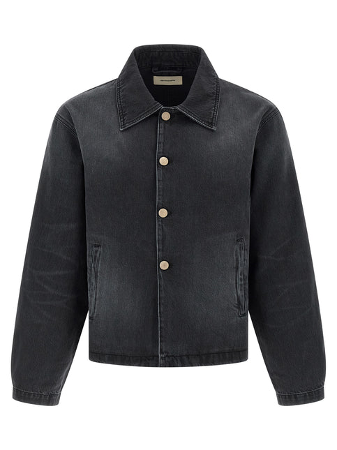 MFPEN Black Organic Cotton Denim Jacket