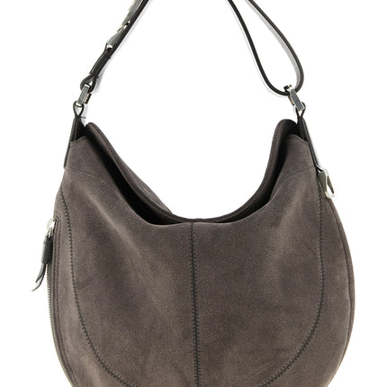 Lemaire Gray Calfskin Shoulder Bag
