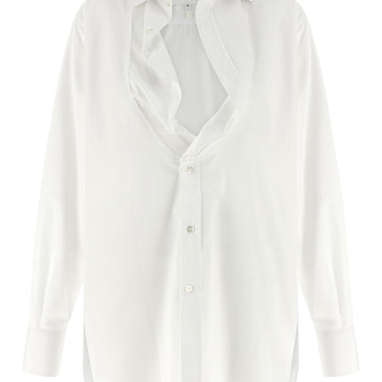 Maison Margiela White Cotton Blouse