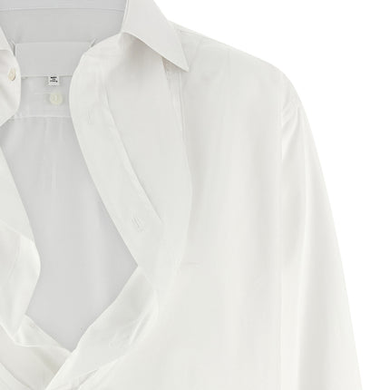 Maison Margiela White Cotton Blouse