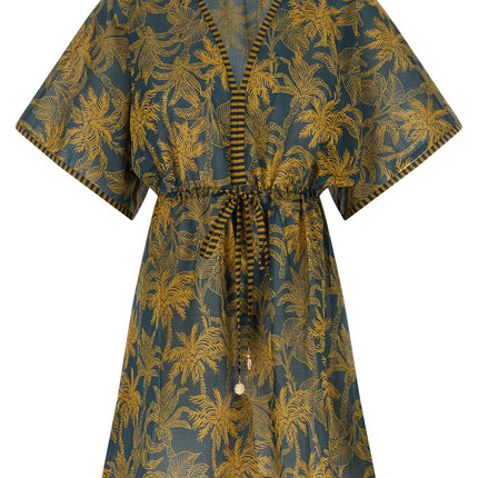 Eres Multicolor Cotton Casual Dress