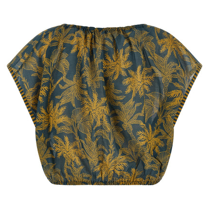 Eres Multicolor Cotton Pattern Shirt