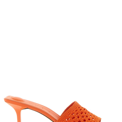 Jacquemus Orange Polyester Platform Sandals