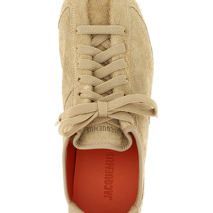 Jacquemus Beige Cowhide Athletic Sneakers