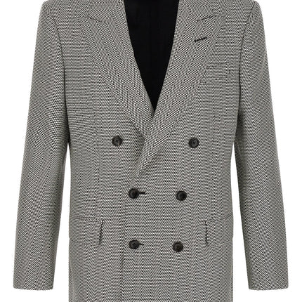 Tom Ford Bicolor Silk Blazer