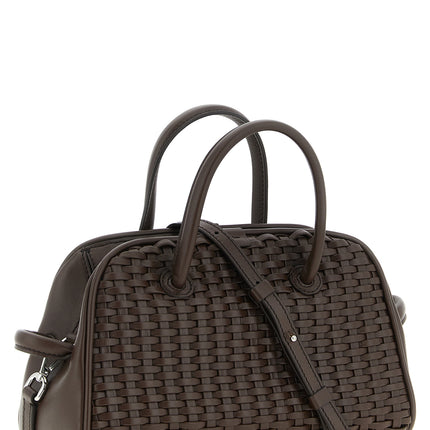 Jacquemus Brown Cotton Handbag