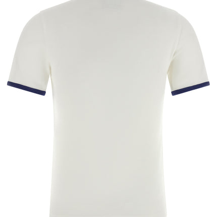 Courrèges Blue Cotton T-Shirt