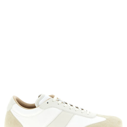 Lemaire White Leather Athletic Sneakers