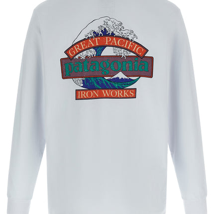 PATAGONIA White Cotton T-Shirt