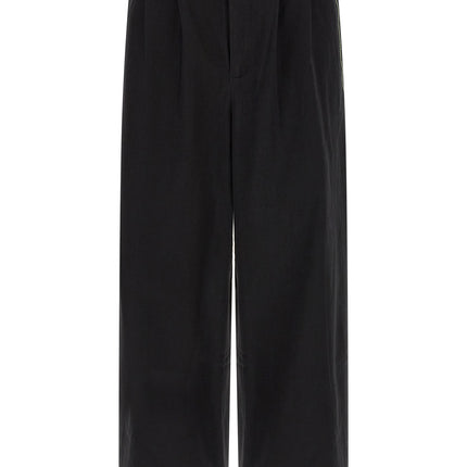 BODE Black Cotton Casual Pants