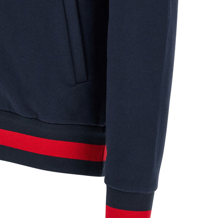 Kiton Blue Cotton Sweatsuit