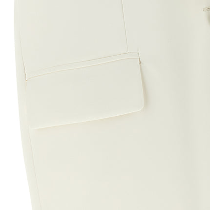 DI.LA3 PARI' White Viscose Sleeveless Jacket