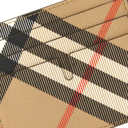 Burberry Beige Polyethylene Cardholder
