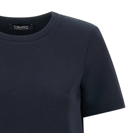 'S Max Mara Blue Cotton T-Shirt