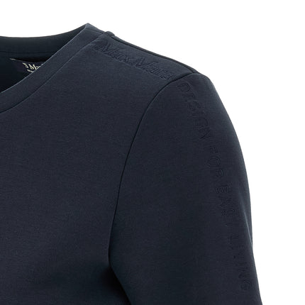 'S Max Mara Blue Cotton T-Shirt