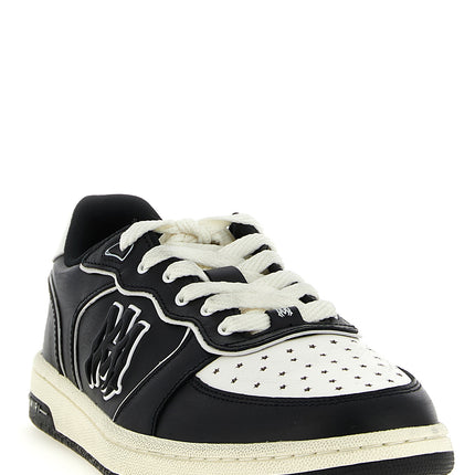 Amiri Bicolor Bovine Leather Low Top Sneakers