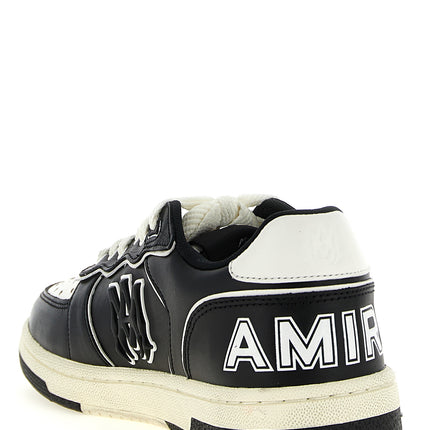 Amiri Bicolor Bovine Leather Low Top Sneakers