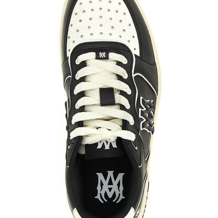 Amiri Bicolor Bovine Leather Low Top Sneakers