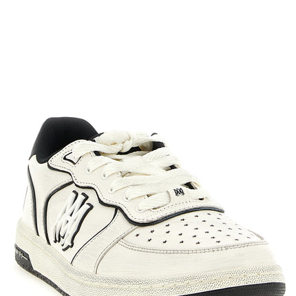 Amiri Bicolor Bovine Leather Low Top Sneakers
