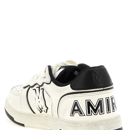Amiri Bicolor Bovine Leather Low Top Sneakers