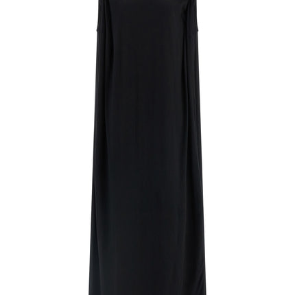 Dries Van Noten Black Cotton Long Dress