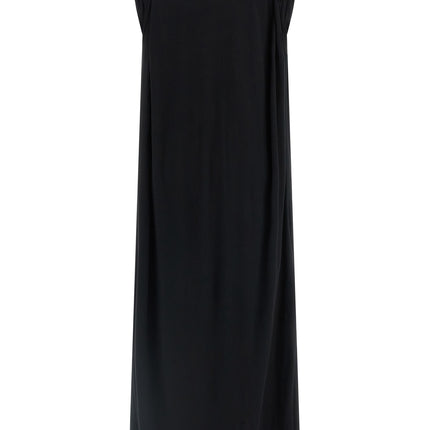 Dries Van Noten Black Cotton Long Dress