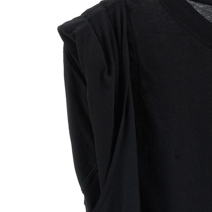 Dries Van Noten Black Cotton Long Dress