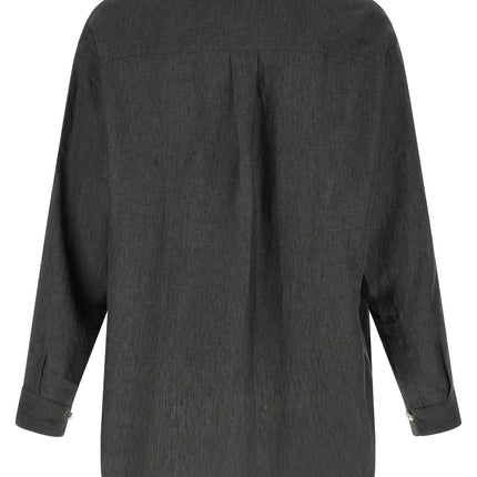 Jacquemus Gray Linen Blouse