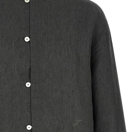 Jacquemus Gray Linen Blouse