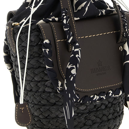 CUBA LAB Black Pantograph Handbag