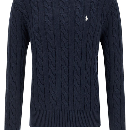 Polo Ralph Lauren Blue Cotton Cardigan