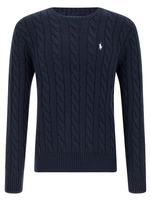 Polo Ralph Lauren Blue Cotton Cardigan
