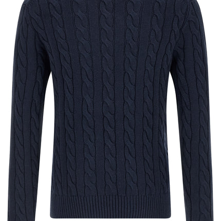 Polo Ralph Lauren Blue Cotton Cardigan