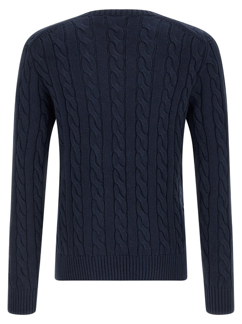 Polo Ralph Lauren Blue Cotton Cardigan
