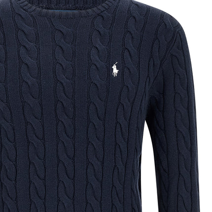 Polo Ralph Lauren Blue Cotton Cardigan