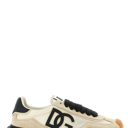 Dolce & Gabbana Black Calfskin Athletic Sneakers