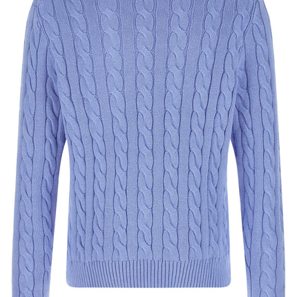 Polo Ralph Lauren Blue Cotton Cardigan