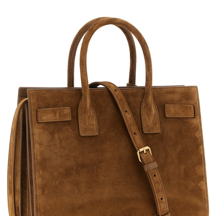 Saint Laurent Brown Calfskin Handbag
